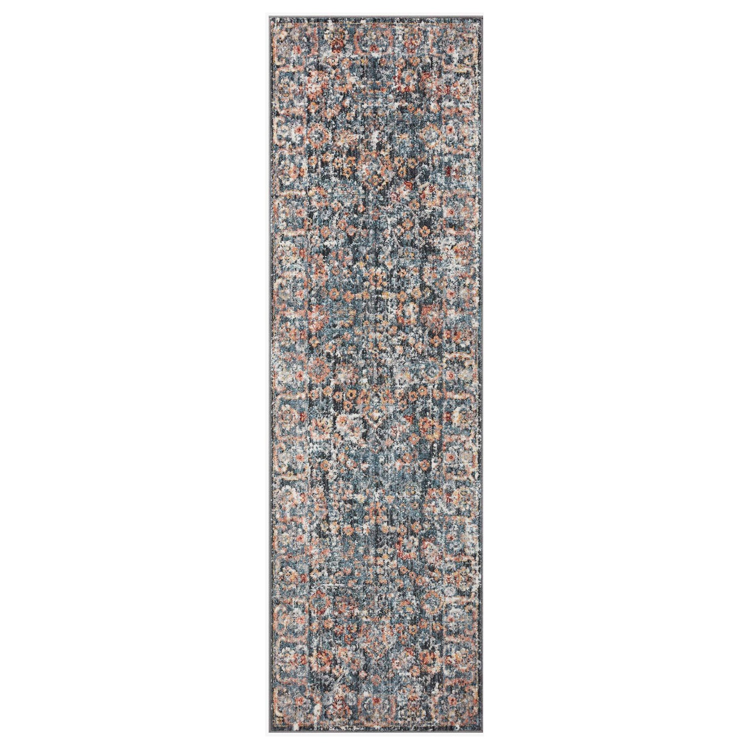 Loloi Cassandra Blue/Multi Power Loomed Rug