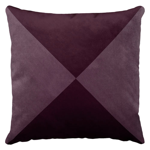 Square Feathers Cameron Bergamot Orchid Throw Pillow