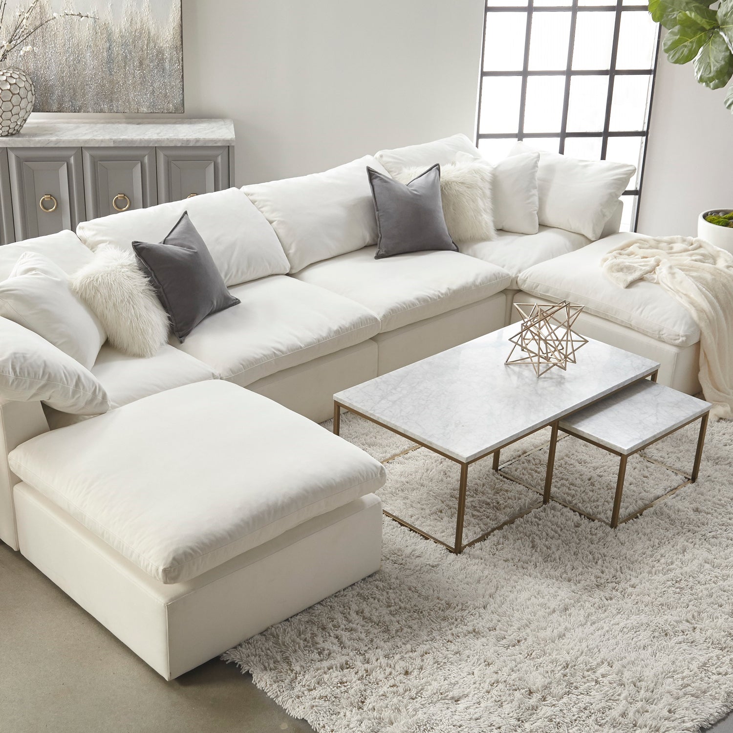 Carrera Nesting Coffee Table Set