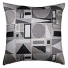 Square Feathers Chemin Throw Pillow