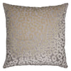 Square Feathers Chic Cheetah Throw Pillow