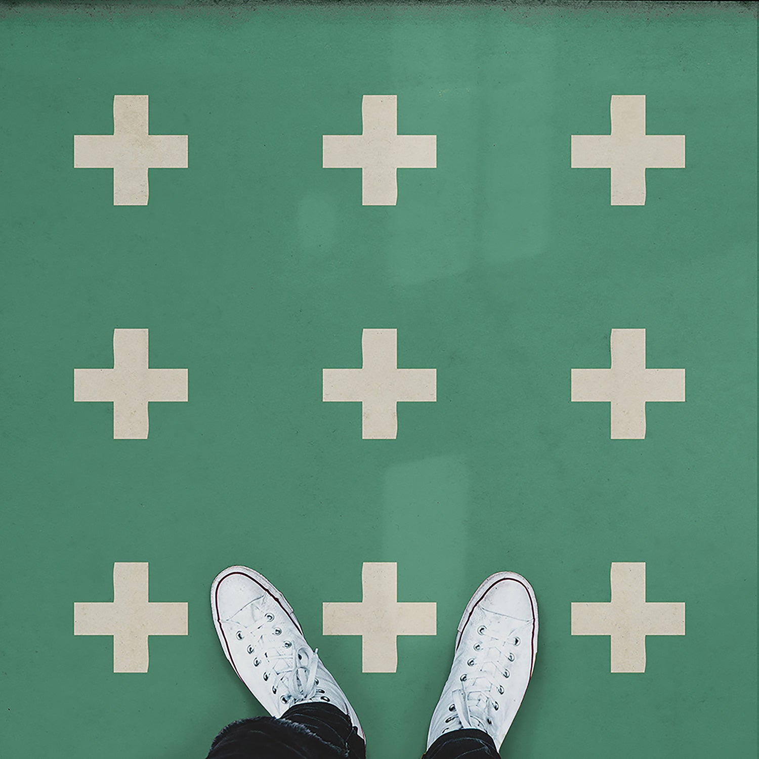 Pattern 24 - Hydra Vinyl Floorcloth