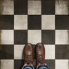Pattern 07 - Checkered Past Vinyl Floorcloth