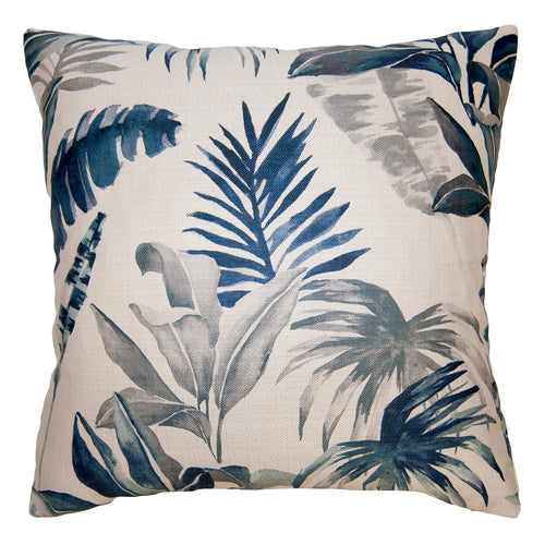 Square Feathers Coast Tropical Throw Pillow