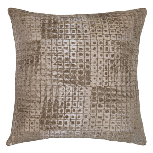 Square Feathers Cortez Exotic Throw Pillow