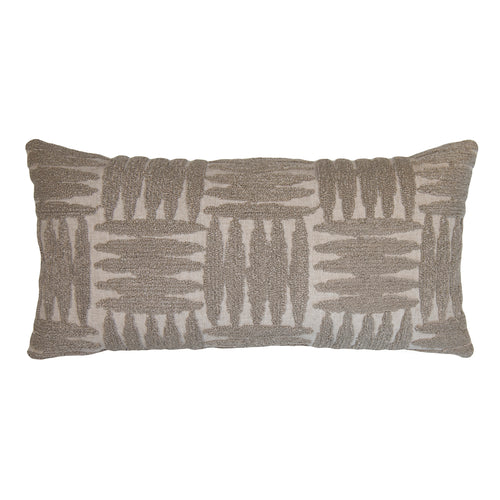 Square Feathers Cortez Vibe Throw Pillow