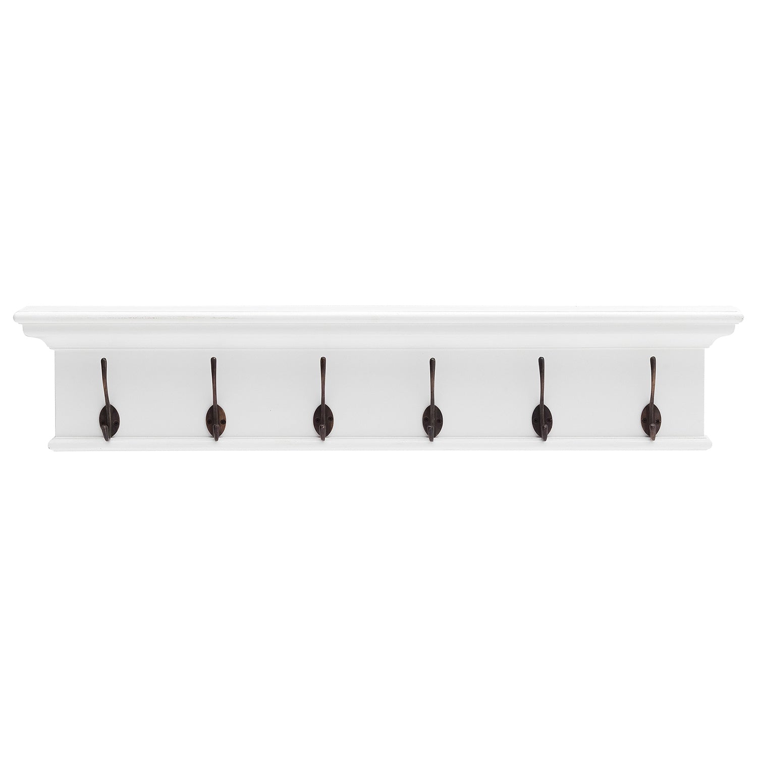 Beckton 6 Hook Wall Coat Rack