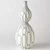 Global Views Linking Trellis Double Bulb Vase
