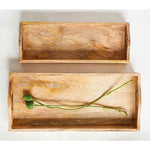 Reilly Wood Tray Set of 2