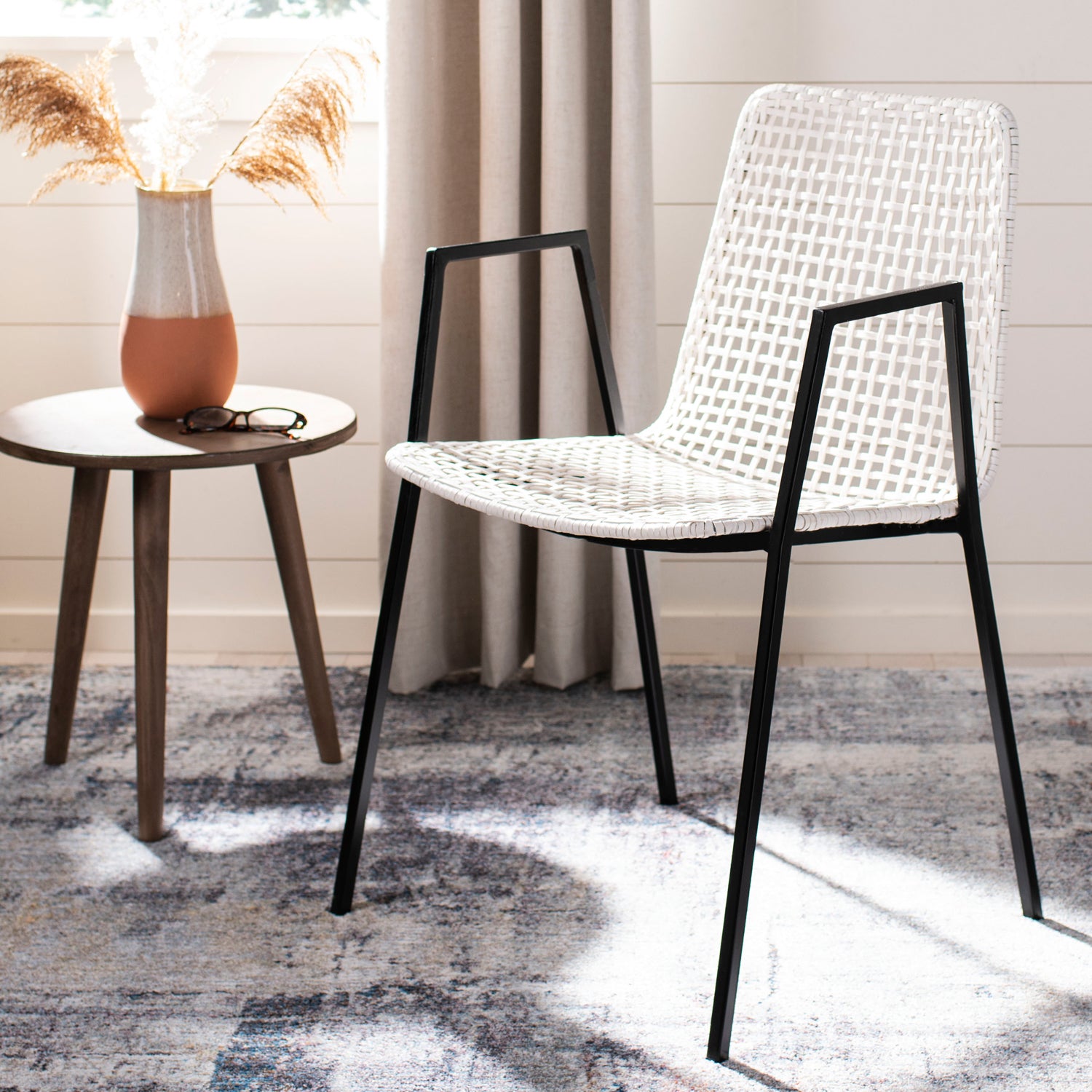 Viansa Woven Dining Chair Set of 2