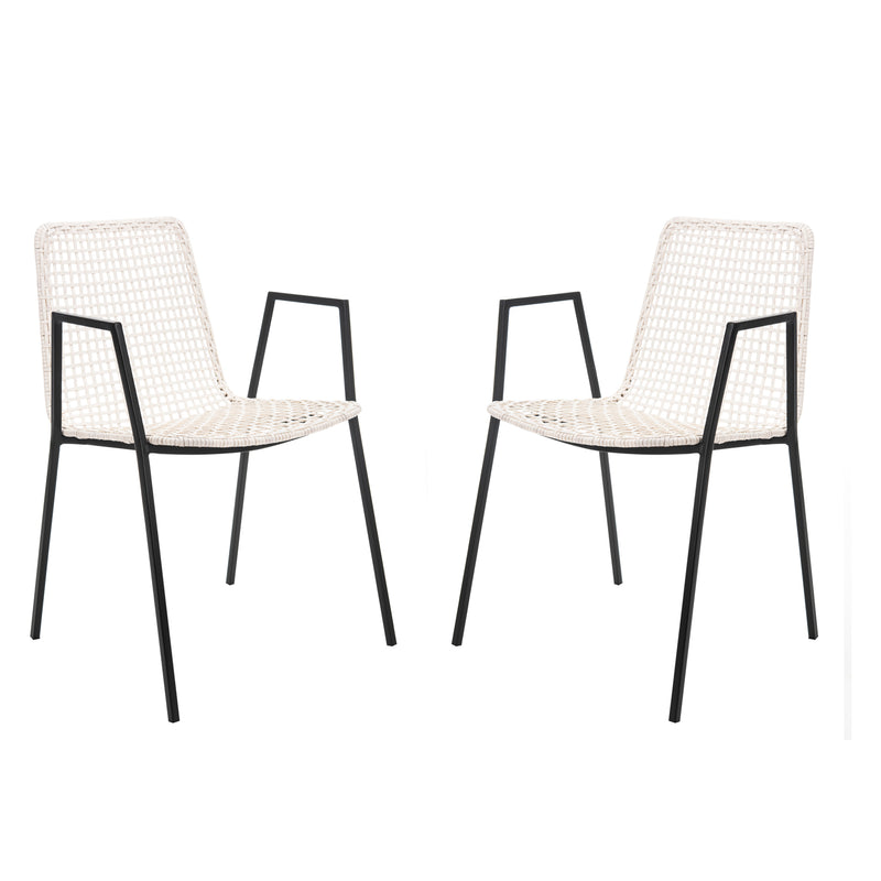 Viansa Woven Dining Chair Set of 2