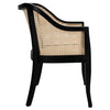Weitzman Natural Cane Dining Chair