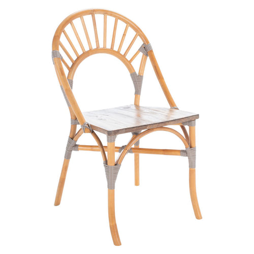Gannon Rattan Dining Chair Set of 2