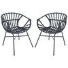 Stearn Rattan Dining Chair Set of 2