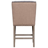 Abel Wingback Counter Stool Set of 2