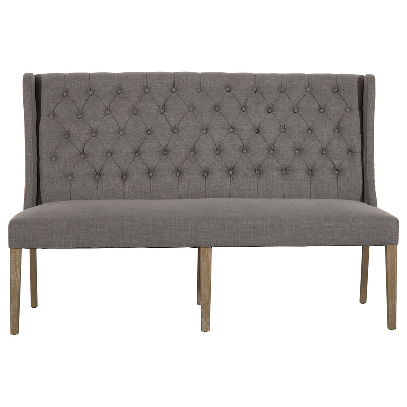 Abel Wingback Dining Bench