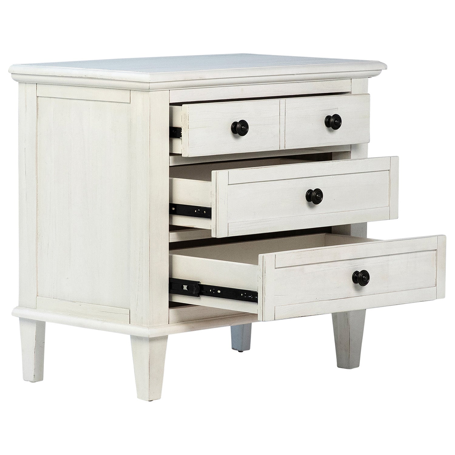 Xander 3-Drawer Nightstand Set of 2