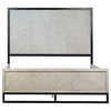 Vincent Harringbone Panel Bed
