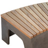 Ezra Curved Outdoor Bench
