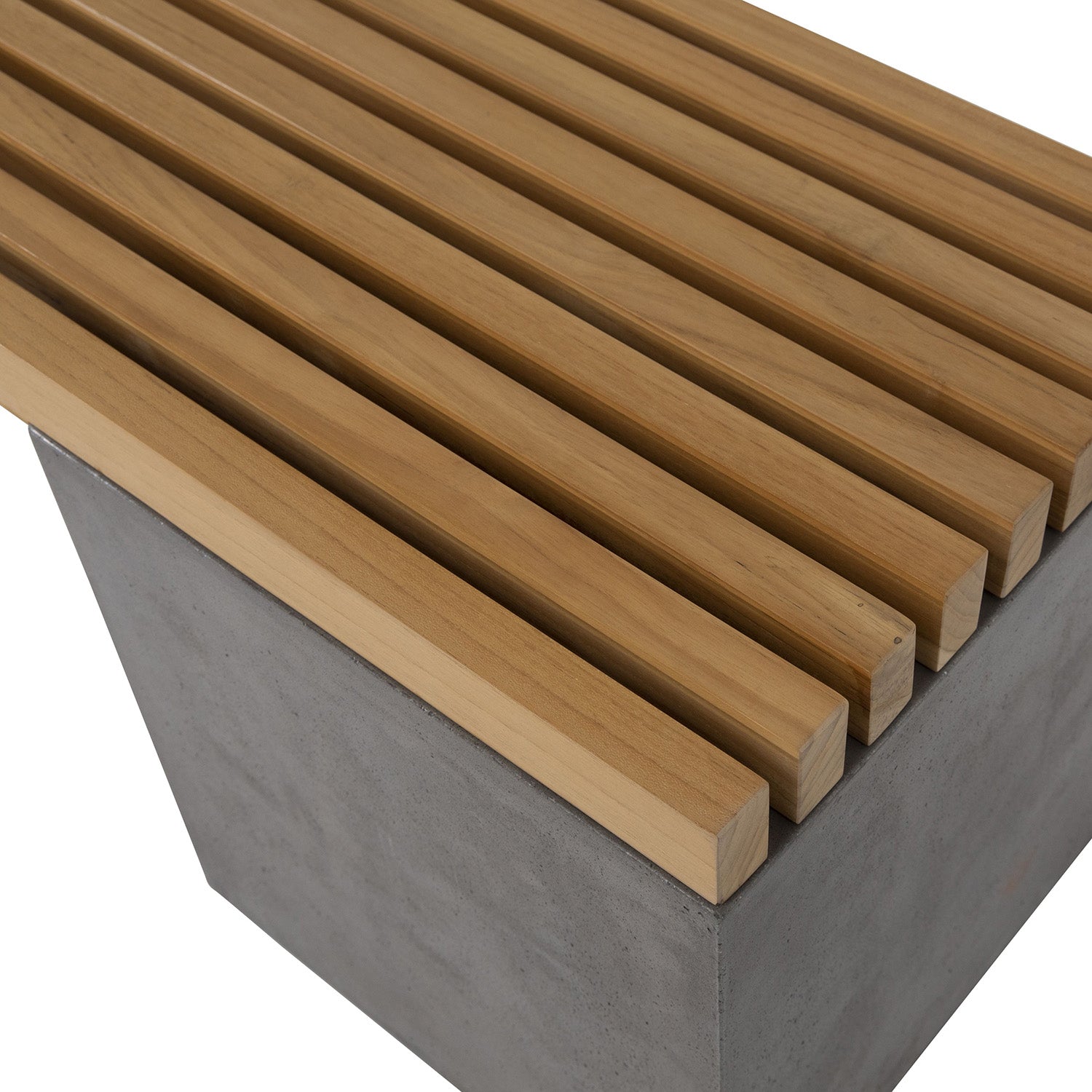 Ezra Outdoor Planter Bench