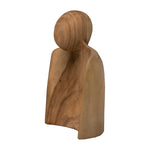 Wisdom Hand Carved Sculpture Set of 2