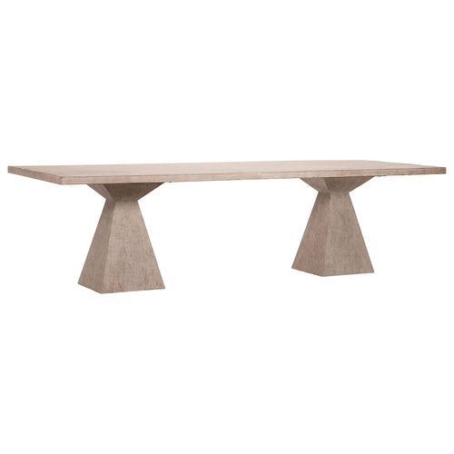 Everly Double Pedestal Dining Table