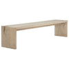 Evie Waterfall Dining Table Bench