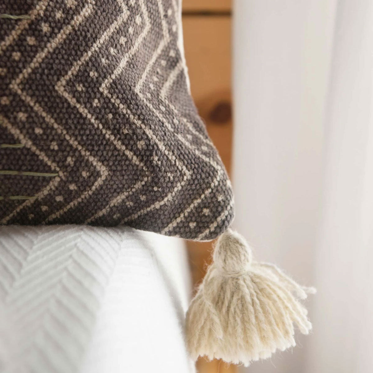 Loloi Embroidered Dot Throw Pillow Set of 2