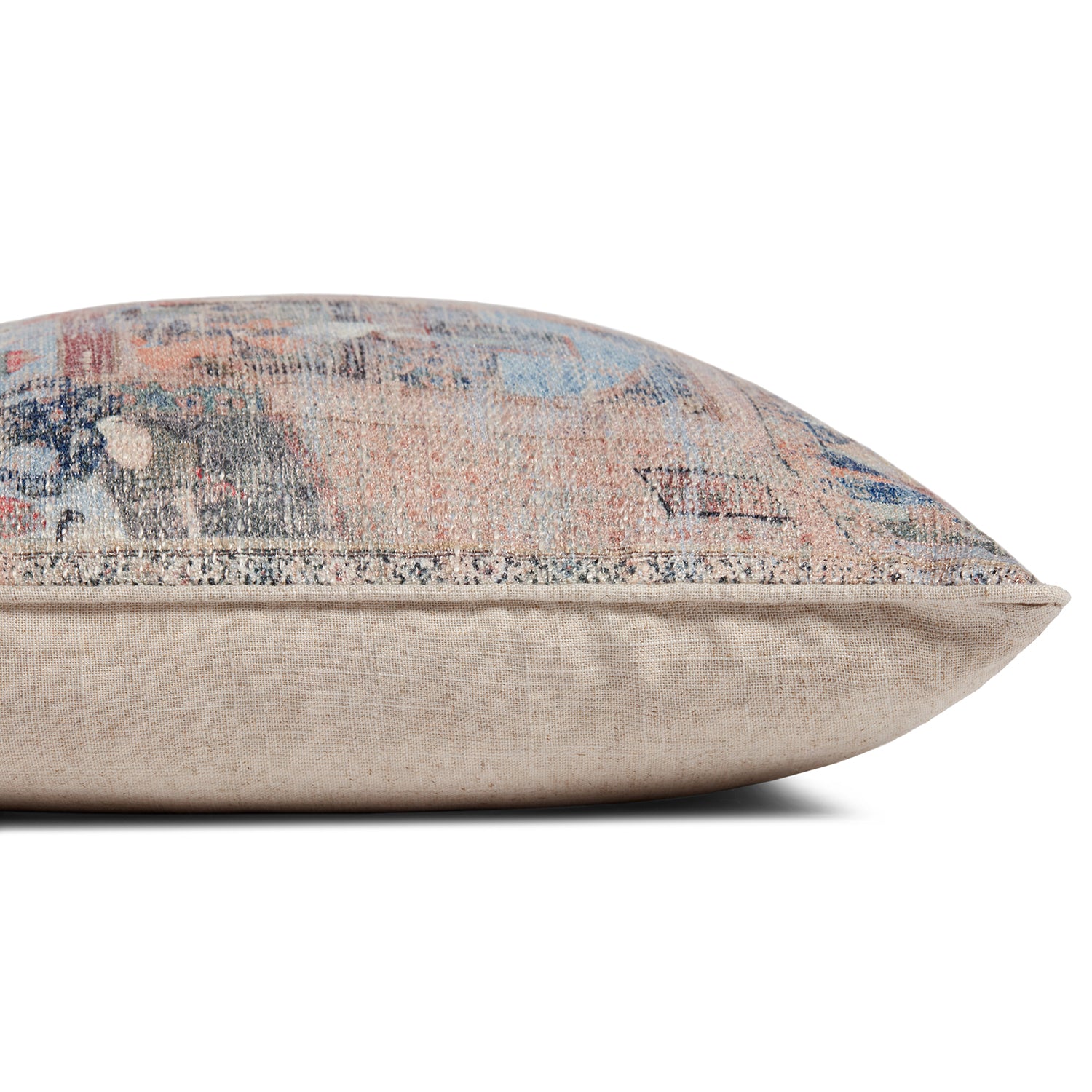 Loloi Ely Taupe/Multi Throw Pillow Set of 2