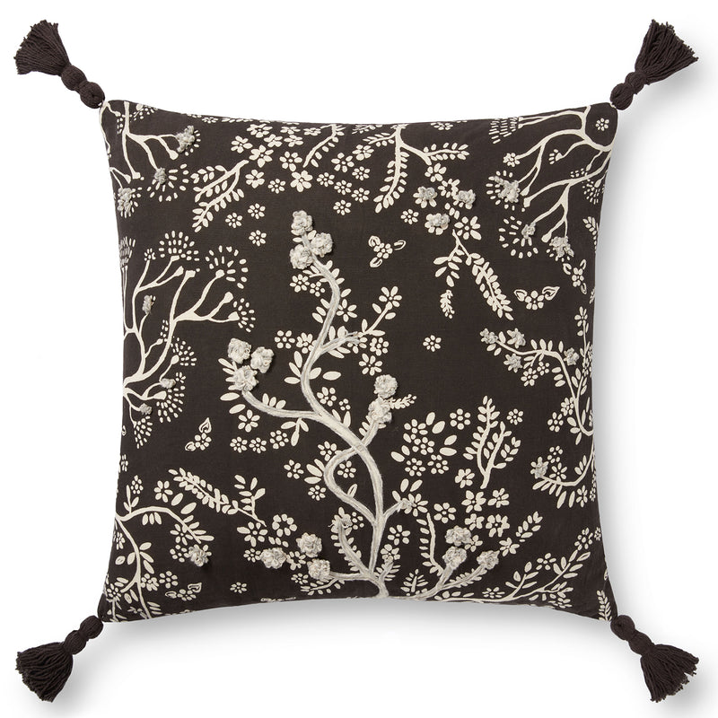 Loloi Diane Black/Ivory Throw Pillow Set of 2