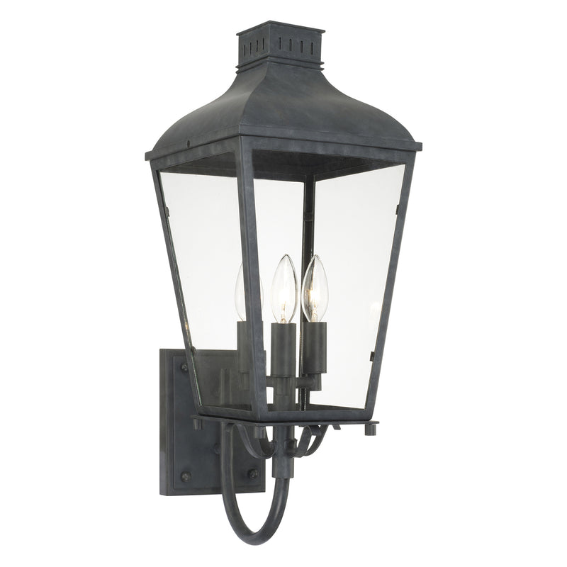 Crystorama Dumont 3-Light Outdoor Wall Sconce