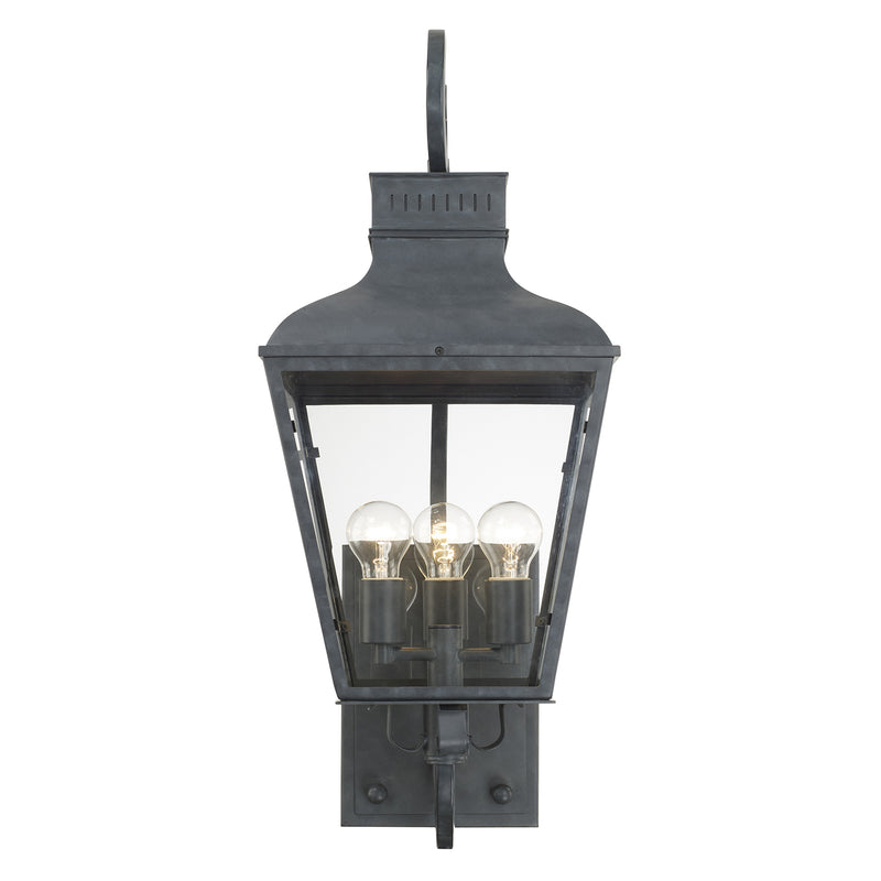 Crystorama Dumont 3-Light Outdoor Wall Sconce