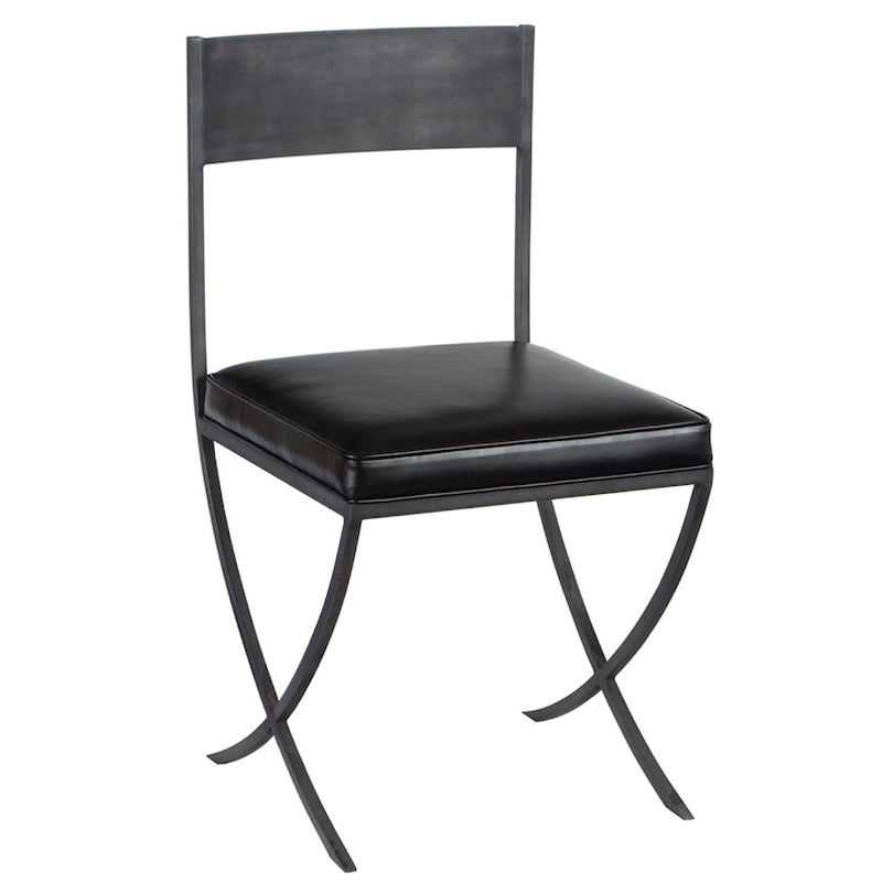 Redford House Darby Leather Dining Side Chair