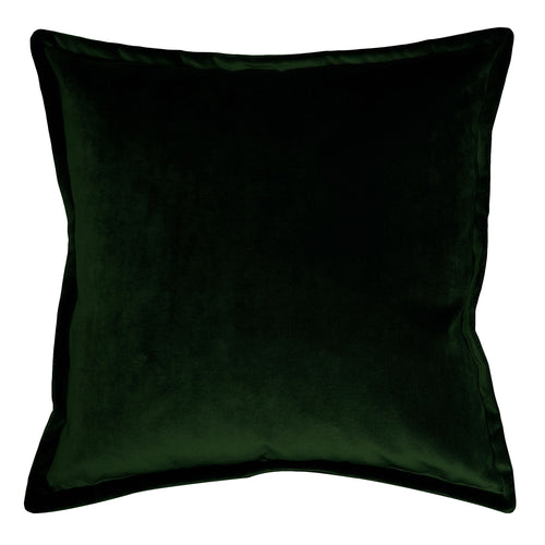 Square Feathers Dom Forest Throw Pillow