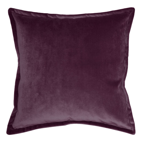 Square Feathers Dom Orchid Throw Pillow