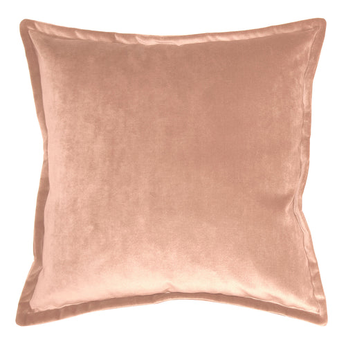 Square Feathers Dom Rose Water Throw Pillow