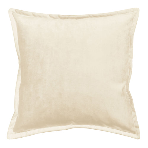 Square Feathers Dom Snow Throw Pillow