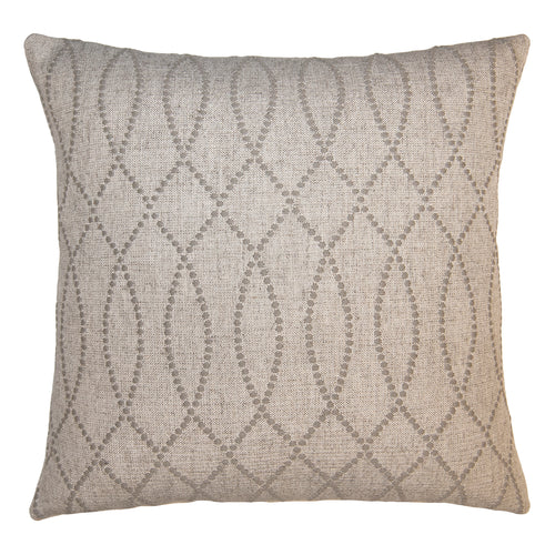 Square Feathers Dune Mosaic Throw Pillow
