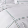Peacock Alley Duo Striped Sateen Duvet Cover