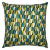 Square Feathers Dutch Geo Throw Pillow