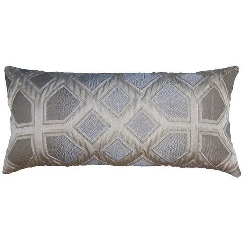 Square Feathers Dynasty Ornate Throw Pillow
