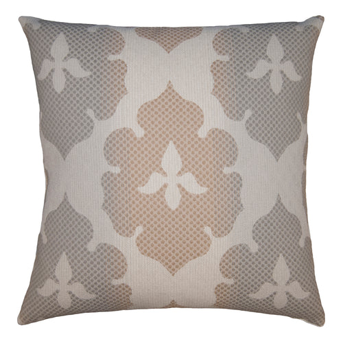 Square Feathers Dynasty Petal Throw Pillow