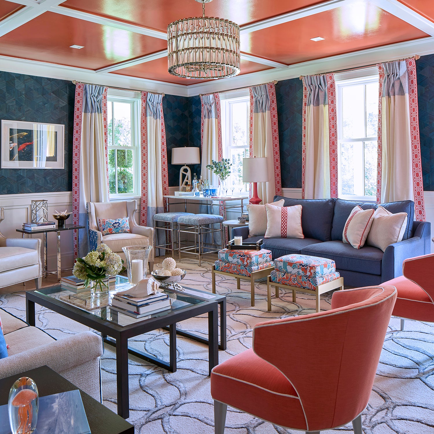 Libby Langdon for Crystorama Elliot Chandelier