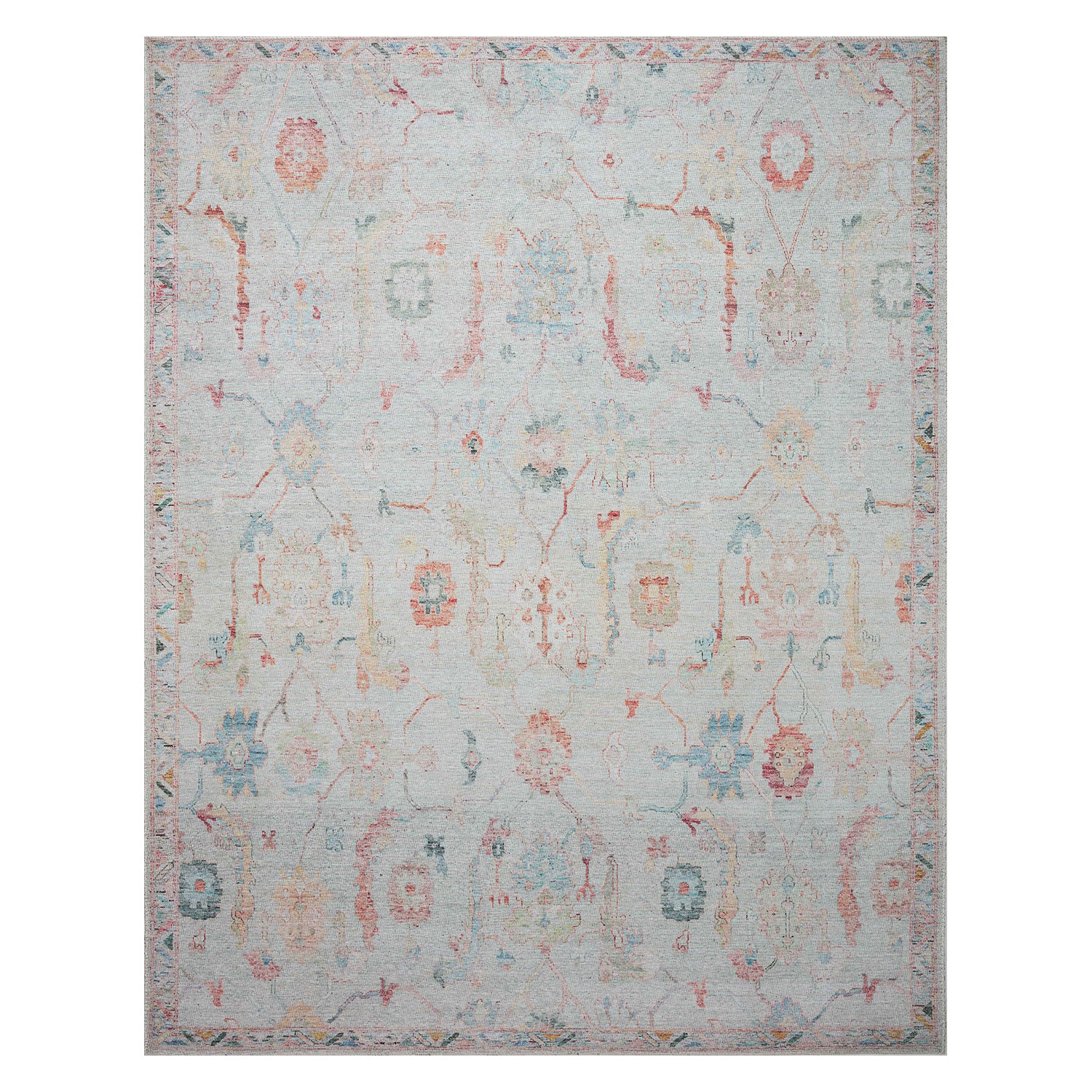 Loloi Elysium Pebble/Multi Power Loomed Rug