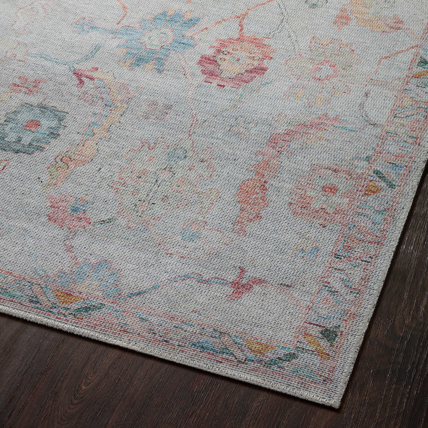 Loloi Elysium Pebble/Multi Power Loomed Rug