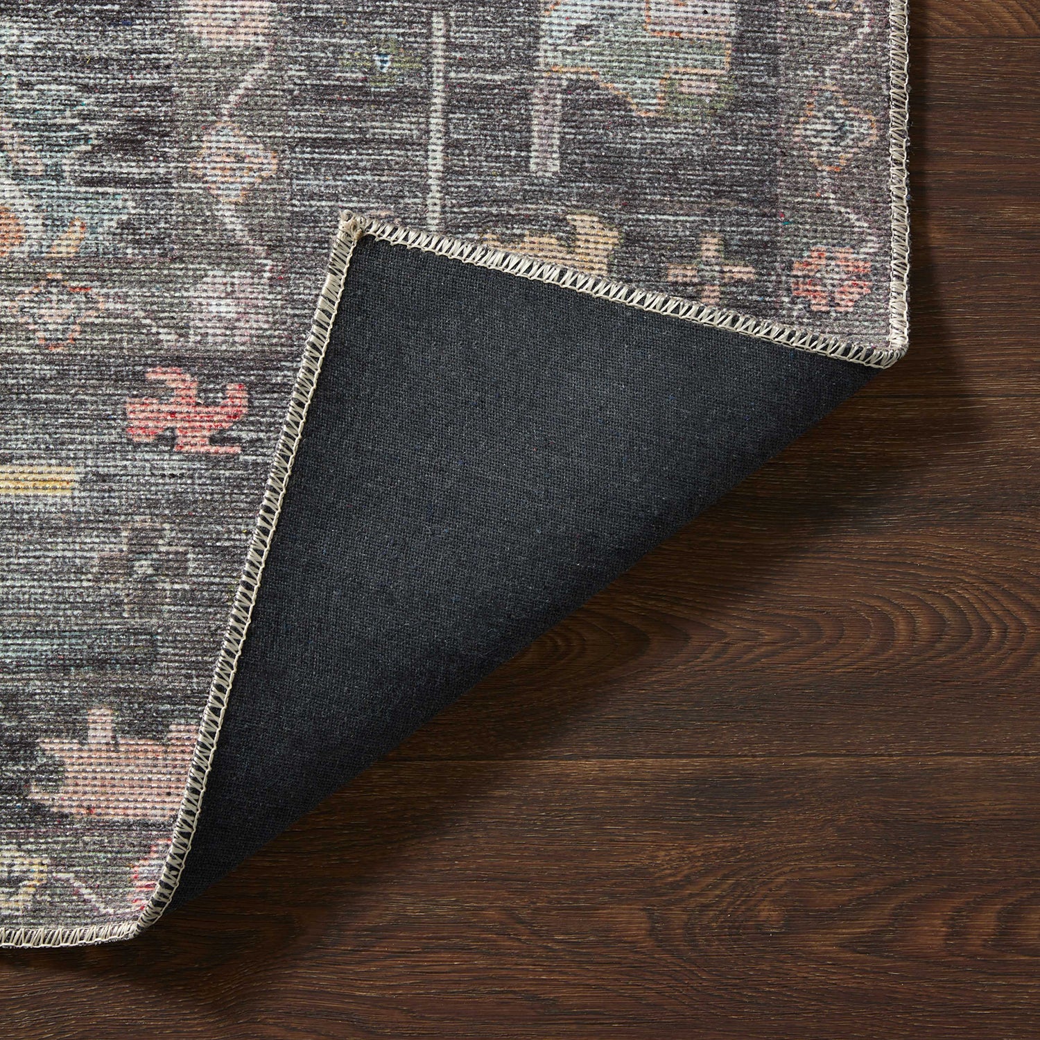 Loloi Elysium Charcoal/Multi Power Loomed Rug