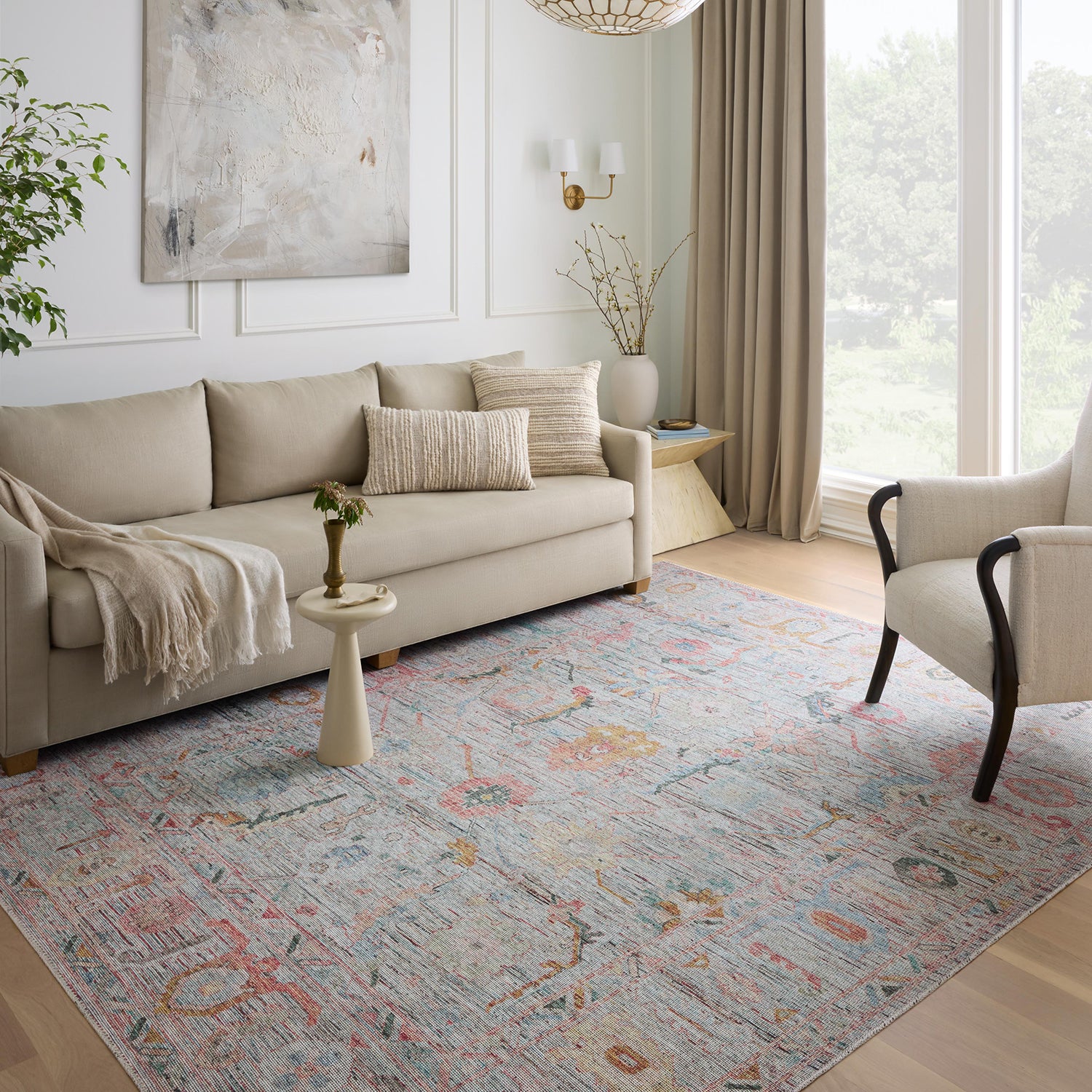 Loloi Elysium Multi/Fiesta Power Loomed Rug