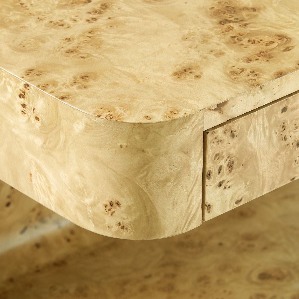 Villa and House Emil 2 Drawer Side Table