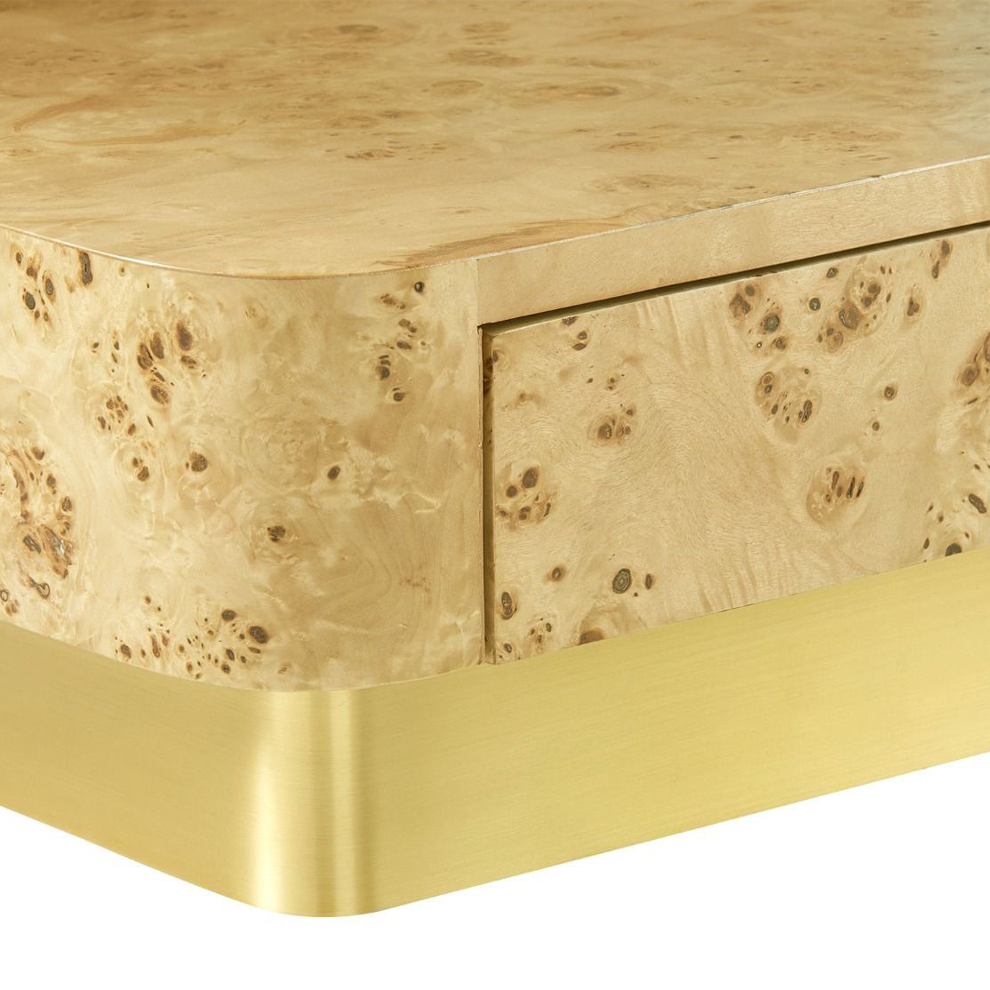 Villa and House Emil 2 Drawer Side Table