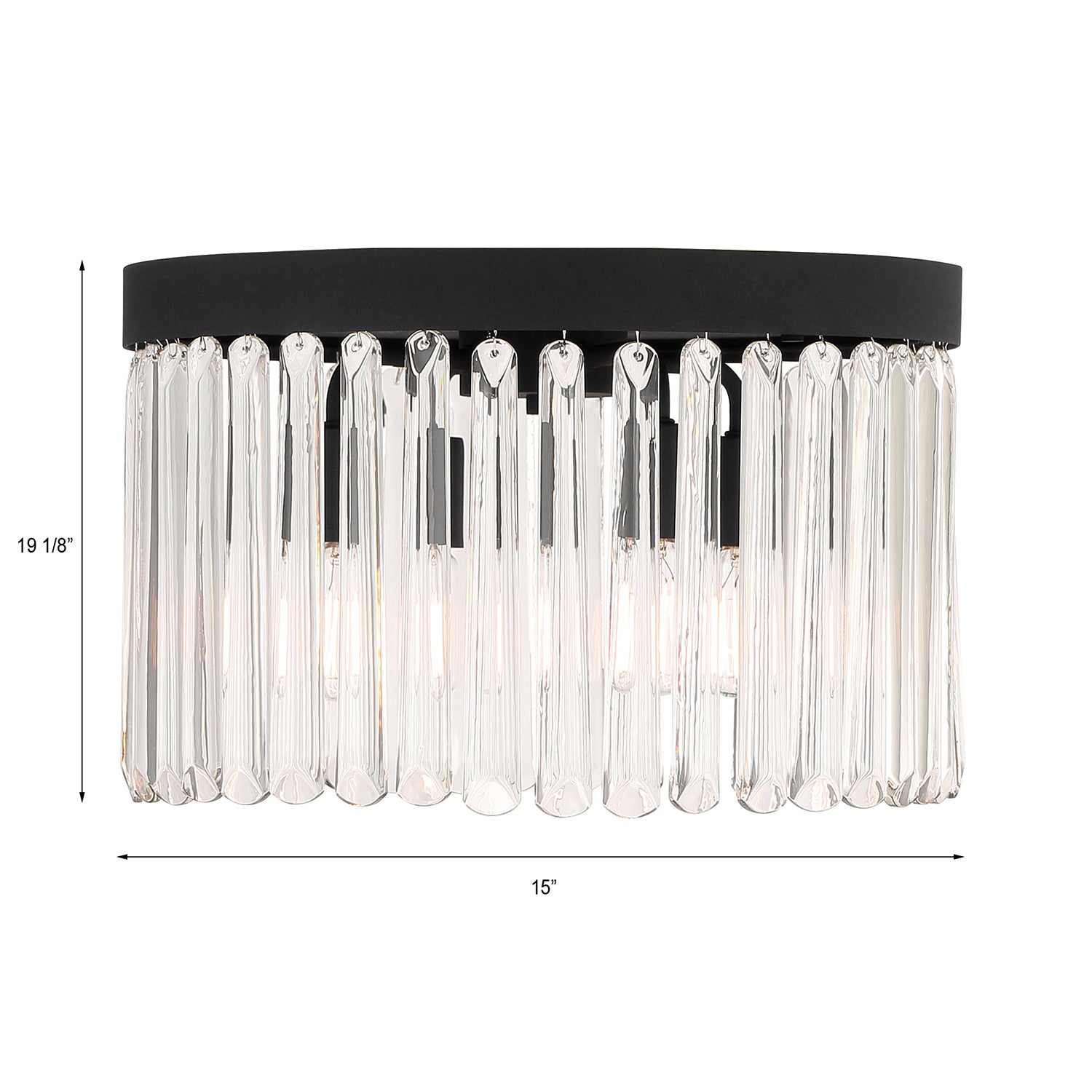 Crystorama Emory Flush Ceiling Mount